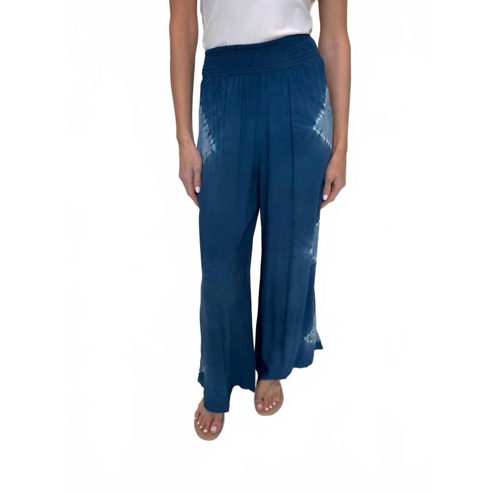 NEW ROMI THE BRAND nassau elastic waist pant in indigo